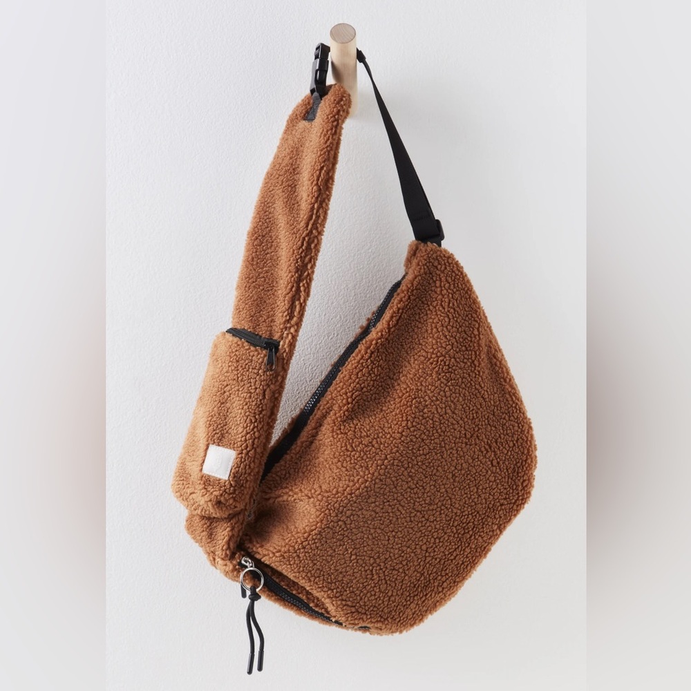 Free People Overachiever Sherpa Sling bag